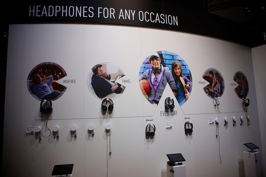 Weiter ausgebaut wird auch das Kopfhörer-Angebot.